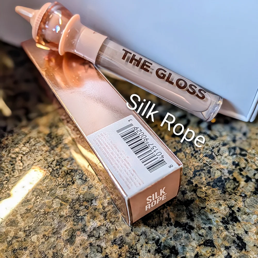 Jeffree Star Silk Rope Creamy Nude To Light Beige with Great Shine THE GLOSS NIB - Picture 7 of 10